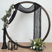 20 ft Cheesecloth Cotton Fabric Wedding Arch Drape Backdrop Curtain Panel