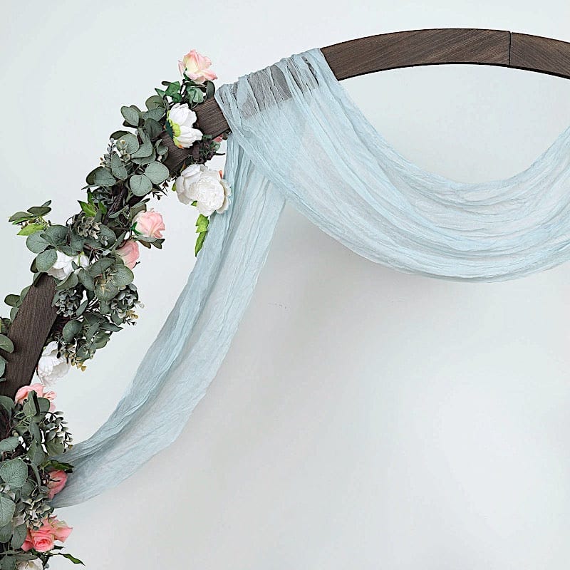 20 ft Cheesecloth Cotton Fabric Wedding Arch Drape Backdrop Curtain Panel