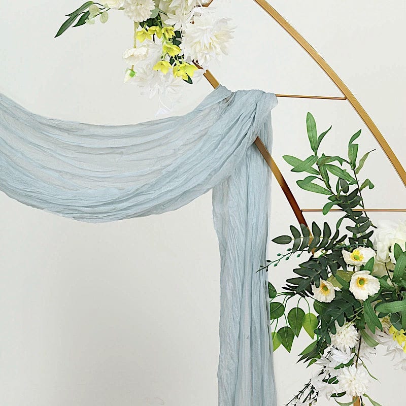 20 ft Cheesecloth Cotton Fabric Wedding Arch Drape Backdrop Curtain Panel