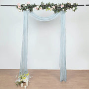 20 ft Cheesecloth Cotton Fabric Wedding Arch Drape Backdrop Curtain Panel