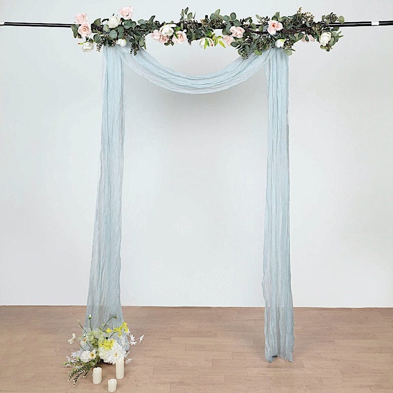 20 ft Cheesecloth Cotton Fabric Wedding Arch Drape Backdrop Curtain Panel