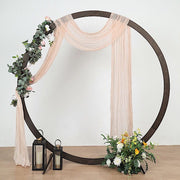 20 ft Cheesecloth Cotton Fabric Wedding Arch Drape Backdrop Curtain Panel