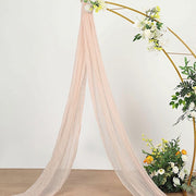 20 ft Cheesecloth Cotton Fabric Wedding Arch Drape Backdrop Curtain Panel