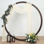 20 ft Cheesecloth Cotton Fabric Wedding Arch Drape Backdrop Curtain Panel