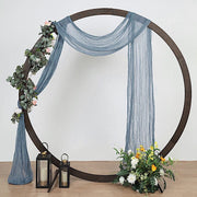 20 ft Cheesecloth Cotton Fabric Wedding Arch Drape Backdrop Curtain Panel