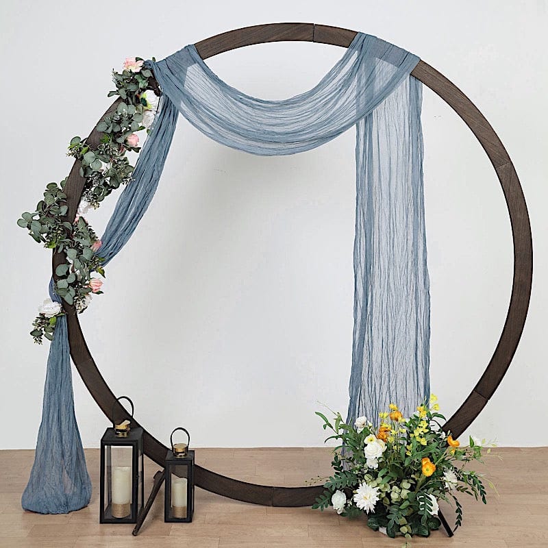 20 ft Cheesecloth Cotton Fabric Wedding Arch Drape Backdrop Curtain Panel