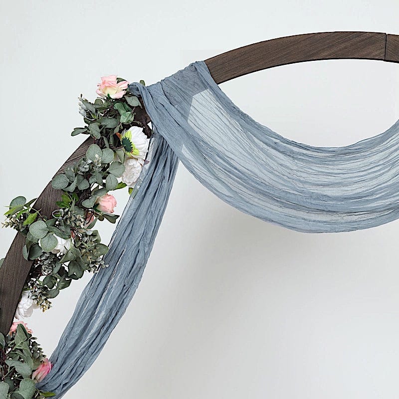 20 ft Cheesecloth Cotton Fabric Wedding Arch Drape Backdrop Curtain Panel