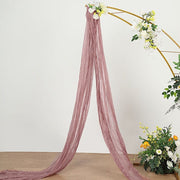 20 ft Cheesecloth Cotton Fabric Wedding Arch Drape Backdrop Curtain Panel