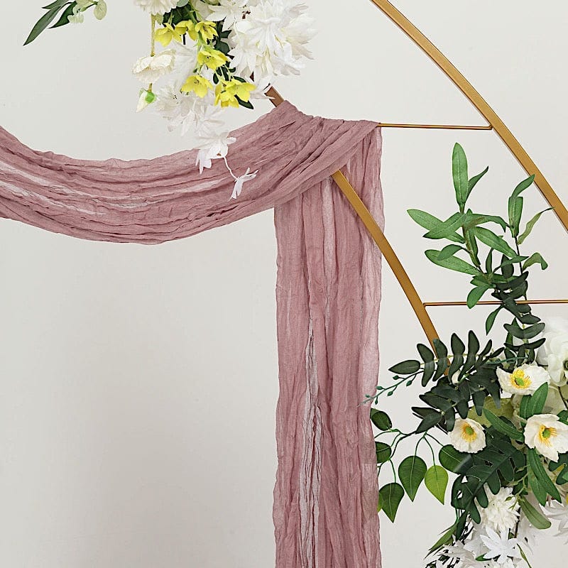 20 ft Cheesecloth Cotton Fabric Wedding Arch Drape Backdrop Curtain Panel