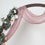 20 ft Cheesecloth Cotton Fabric Wedding Arch Drape Backdrop Curtain Panel