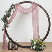 20 ft Cheesecloth Cotton Fabric Wedding Arch Drape Backdrop Curtain Panel