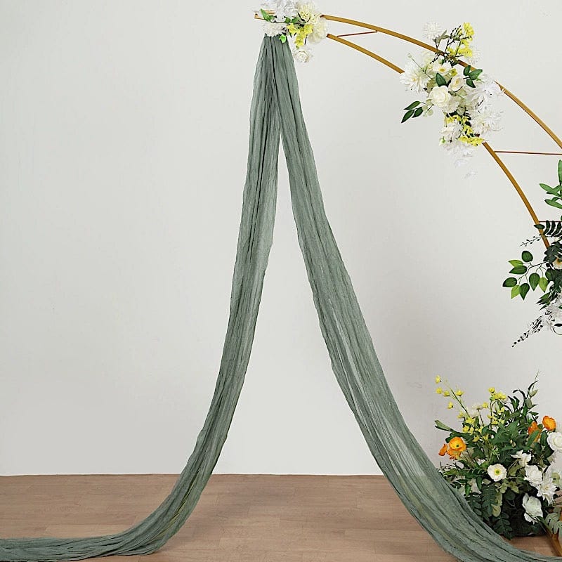 20 ft Cheesecloth Cotton Fabric Wedding Arch Drape Backdrop Curtain Panel