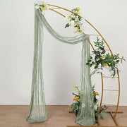 20 ft Cheesecloth Cotton Fabric Wedding Arch Drape Backdrop Curtain Panel