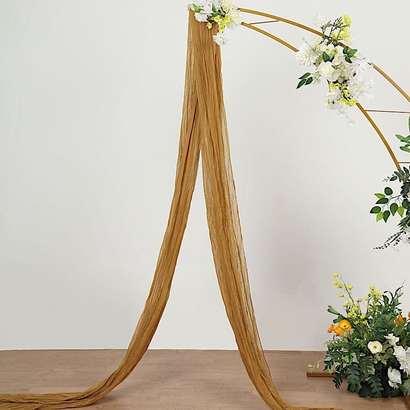 20 ft Cheesecloth Cotton Fabric Wedding Arch Drape Backdrop Curtain Panel
