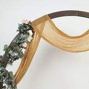 20 ft Cheesecloth Cotton Fabric Wedding Arch Drape Backdrop Curtain Panel