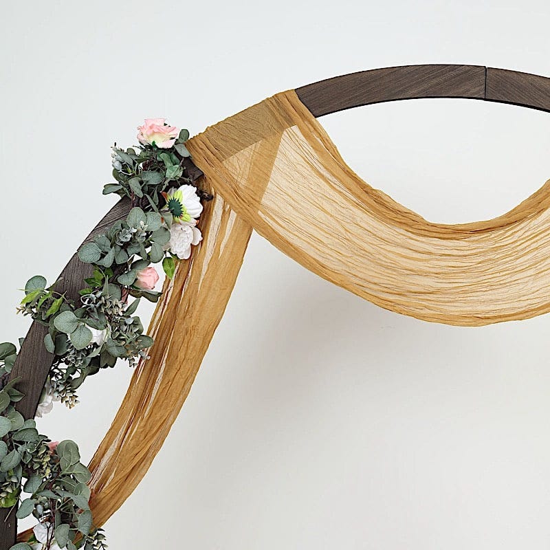 20 ft Cheesecloth Cotton Fabric Wedding Arch Drape Backdrop Curtain Panel