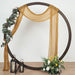 20 ft Cheesecloth Cotton Fabric Wedding Arch Drape Backdrop Curtain Panel