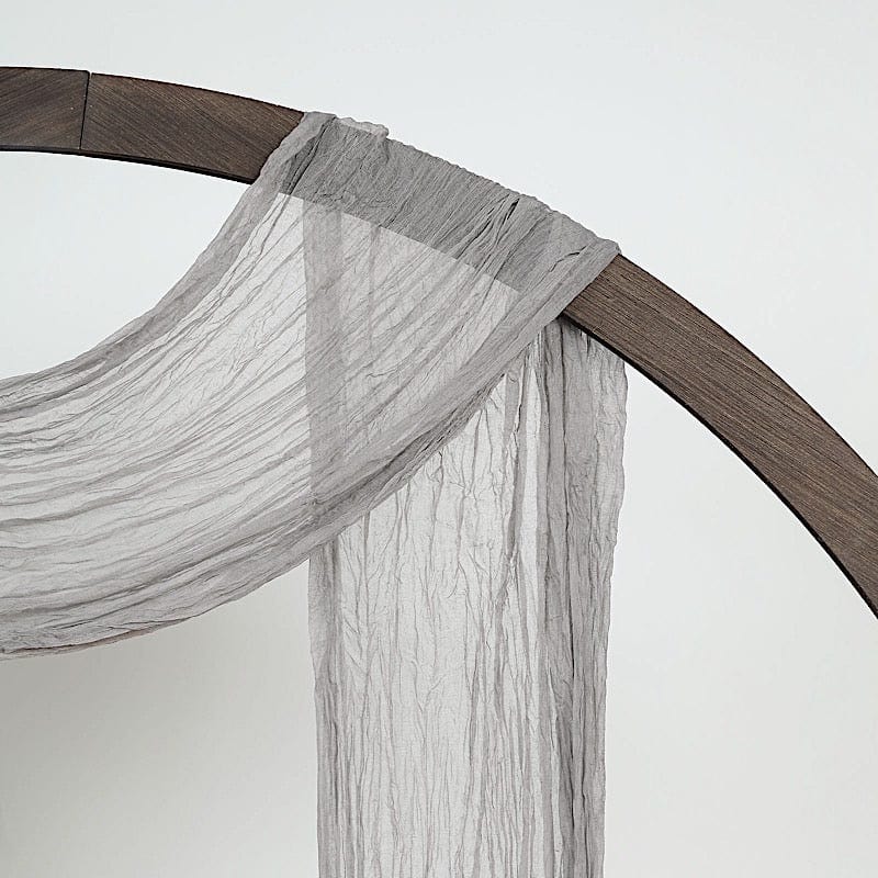 20 ft Cheesecloth Cotton Fabric Wedding Arch Drape Backdrop Curtain Panel