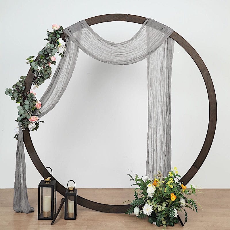 20 ft Cheesecloth Cotton Fabric Wedding Arch Drape Backdrop Curtain Panel