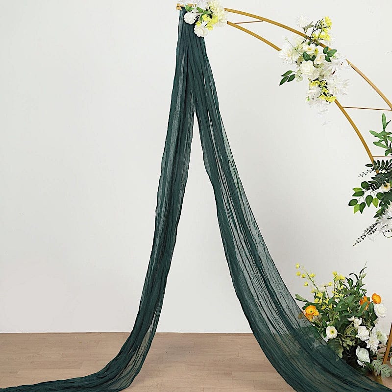 20 ft Cheesecloth Cotton Fabric Wedding Arch Drape Backdrop Curtain Panel