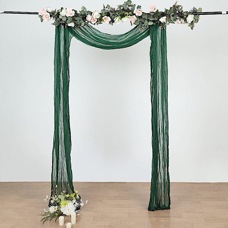 20 ft Cheesecloth Cotton Fabric Wedding Arch Drape Backdrop Curtain Panel