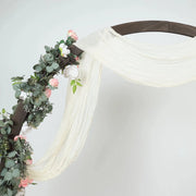 20 ft Cheesecloth Cotton Fabric Wedding Arch Drape Backdrop Curtain Panel