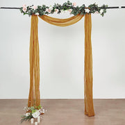 20 ft Cheesecloth Cotton Fabric Wedding Arch Drape Backdrop Curtain Panel