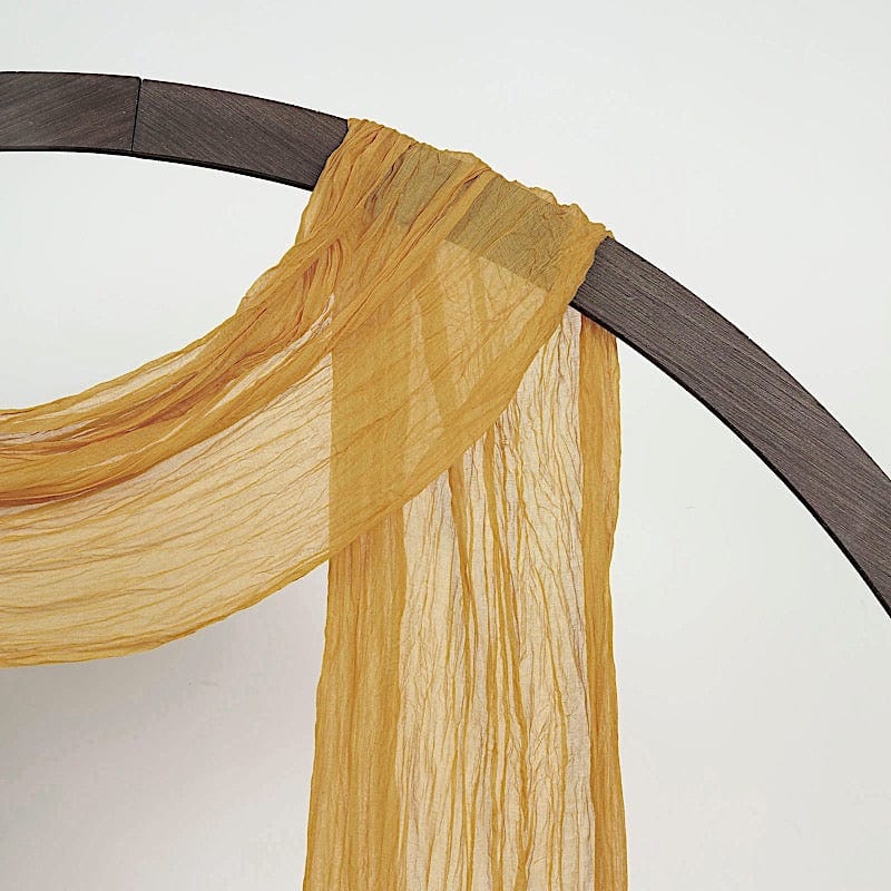 20 ft Cheesecloth Cotton Fabric Wedding Arch Drape Backdrop Curtain Panel