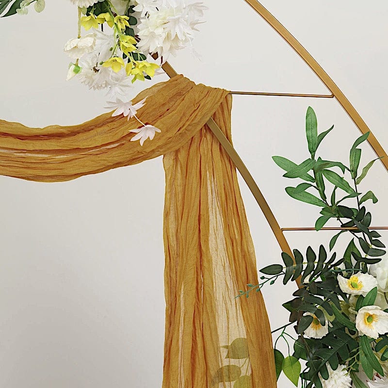 20 ft Cheesecloth Cotton Fabric Wedding Arch Drape Backdrop Curtain Panel