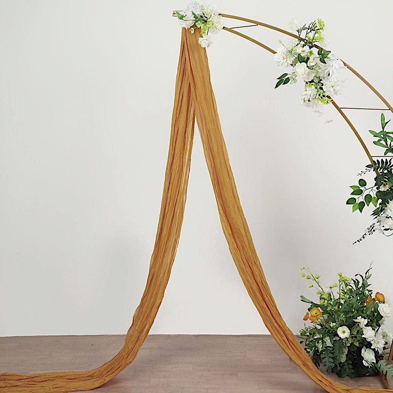 20 ft Cheesecloth Cotton Fabric Wedding Arch Drape Backdrop Curtain Panel