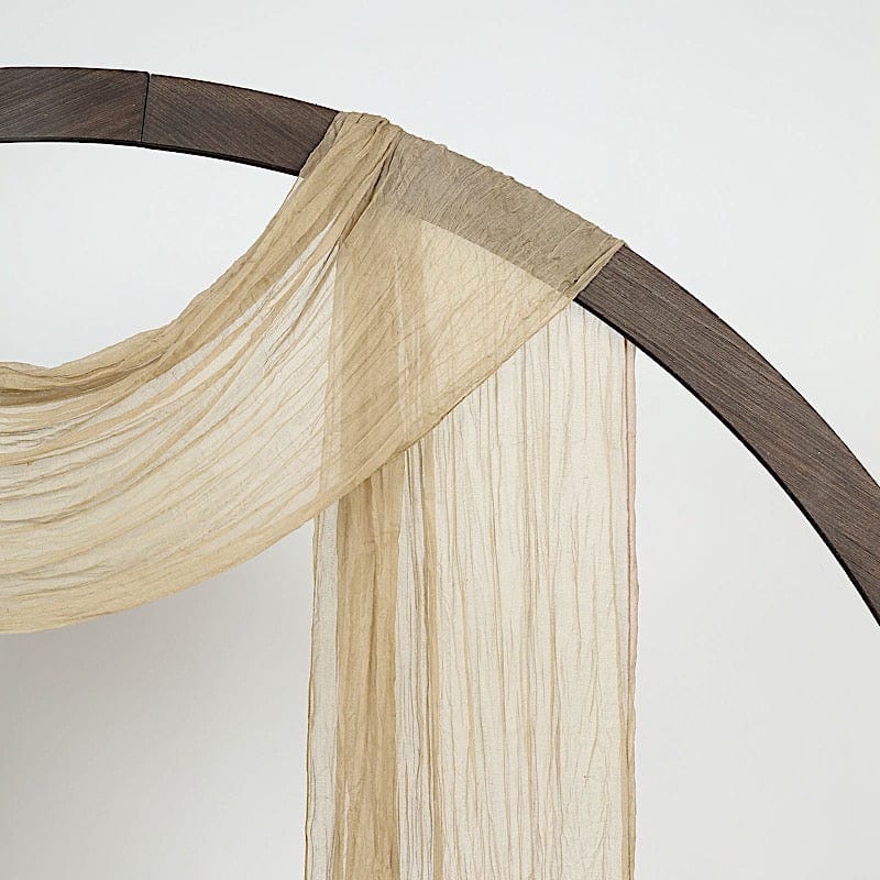 20 ft Cheesecloth Cotton Fabric Wedding Arch Drape Backdrop Curtain Panel