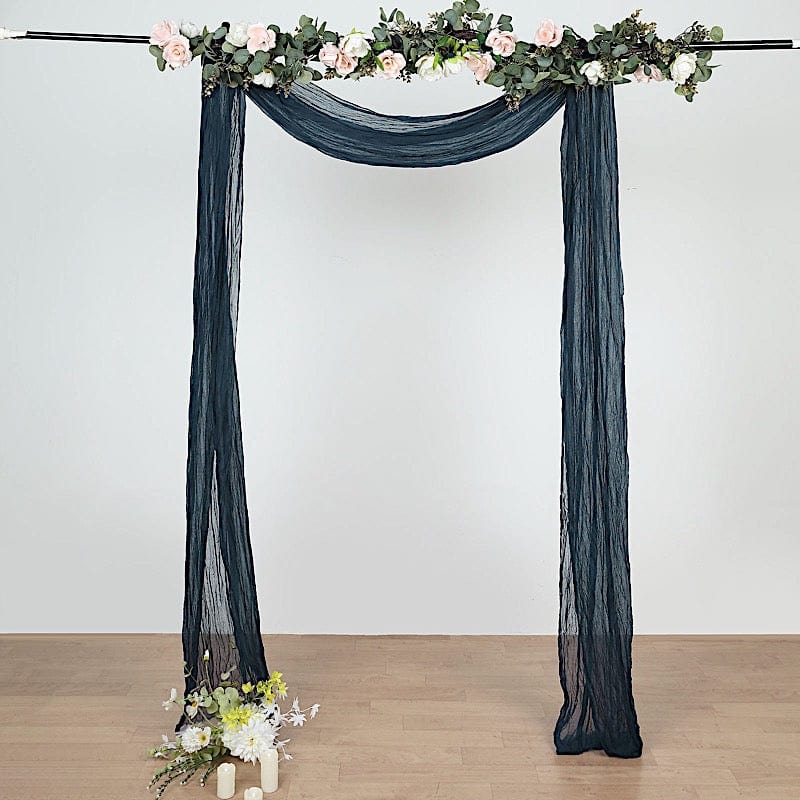 20 ft Cheesecloth Cotton Fabric Wedding Arch Drape Backdrop Curtain Panel
