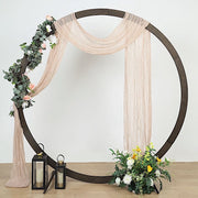 20 ft Cheesecloth Cotton Fabric Wedding Arch Drape Backdrop Curtain Panel