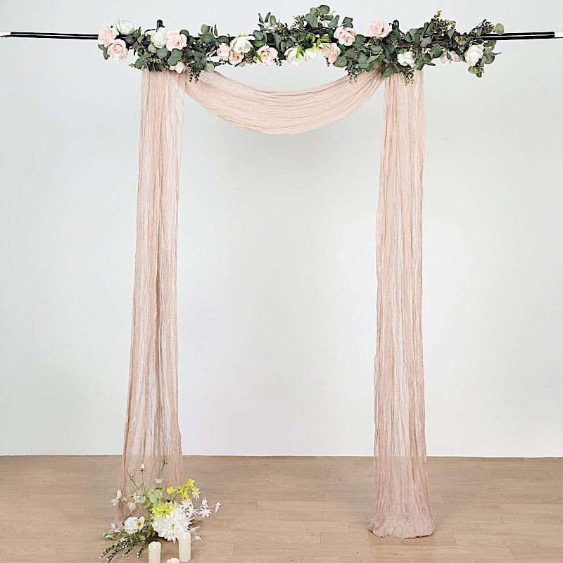 20 ft Cheesecloth Cotton Fabric Wedding Arch Drape Backdrop Curtain Panel