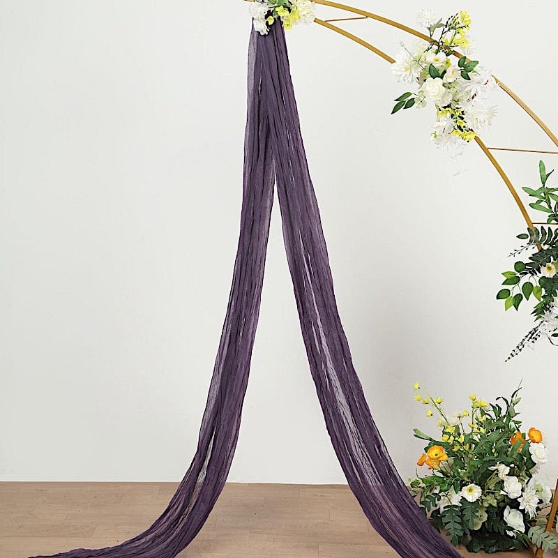 20 ft Cheesecloth Cotton Fabric Wedding Arch Drape Backdrop Curtain Panel