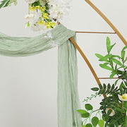 20 ft Cheesecloth Cotton Fabric Wedding Arch Drape Backdrop Curtain Panel