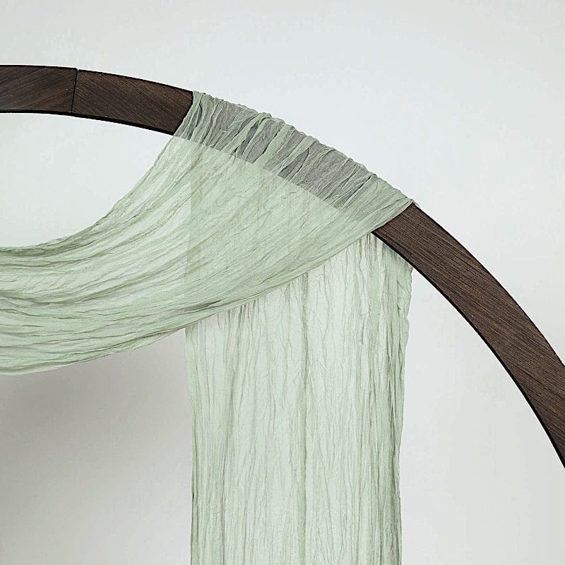 20 ft Cheesecloth Cotton Fabric Wedding Arch Drape Backdrop Curtain Panel