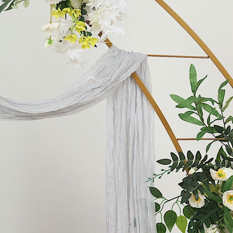 20 ft Cheesecloth Cotton Fabric Wedding Arch Drape Backdrop Curtain Panel
