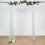 20 ft Cheesecloth Cotton Fabric Wedding Arch Drape Backdrop Curtain Panel