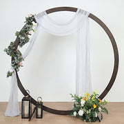20 ft Cheesecloth Cotton Fabric Wedding Arch Drape Backdrop Curtain Panel