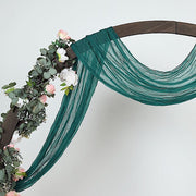 20 ft Cheesecloth Cotton Fabric Wedding Arch Drape Backdrop Curtain Panel