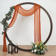 20 ft Cheesecloth Cotton Fabric Wedding Arch Drape Backdrop Curtain Panel