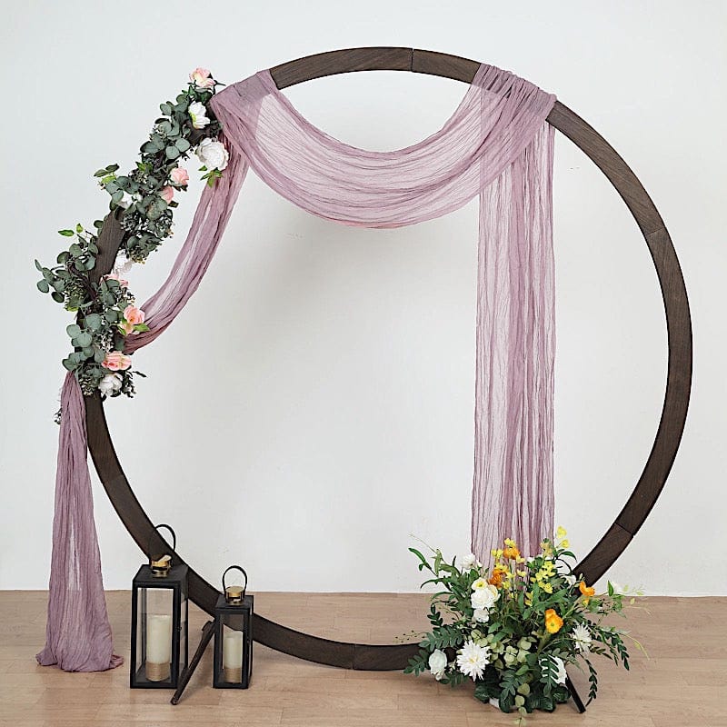 20 ft Cheesecloth Cotton Fabric Wedding Arch Drape Backdrop Curtain Panel