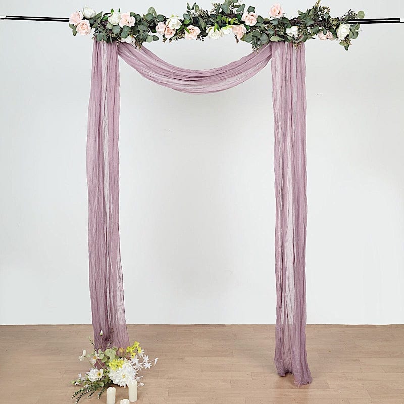 20 ft Cheesecloth Cotton Fabric Wedding Arch Drape Backdrop Curtain Panel