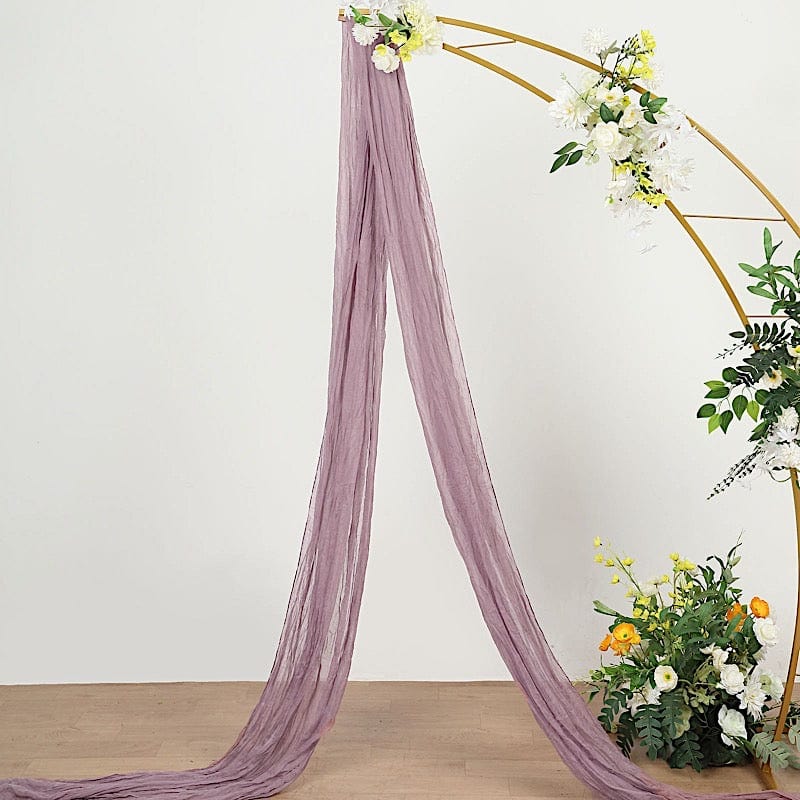 20 ft Cheesecloth Cotton Fabric Wedding Arch Drape Backdrop Curtain Panel