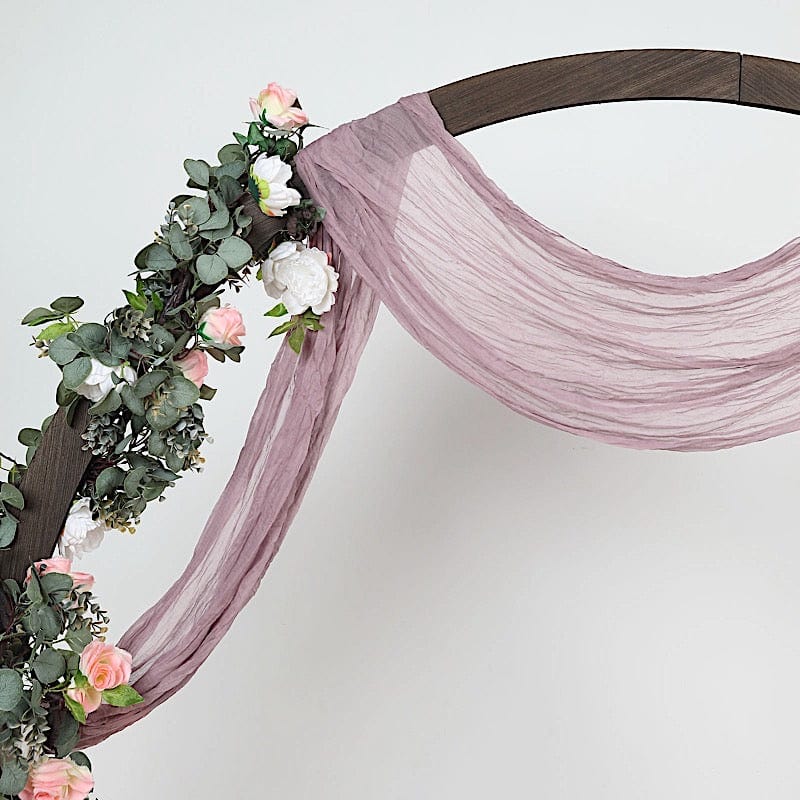 20 ft Cheesecloth Cotton Fabric Wedding Arch Drape Backdrop Curtain Panel