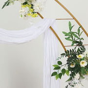 20 ft Cheesecloth Cotton Fabric Wedding Arch Drape Backdrop Curtain Panel