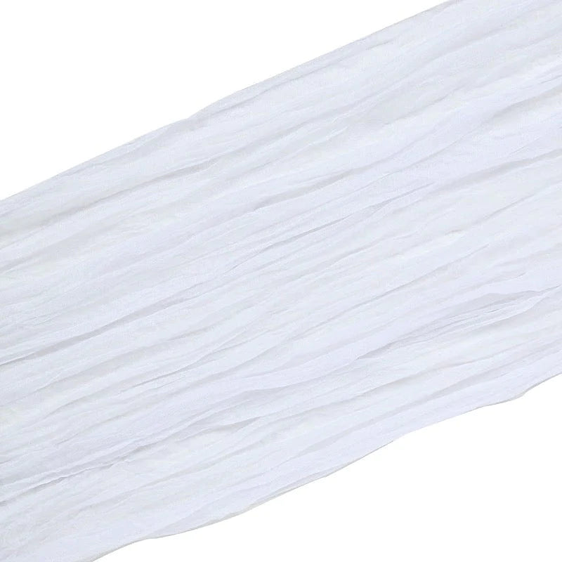 20 ft Cheesecloth Cotton Fabric Wedding Arch Drape Backdrop Curtain Panel