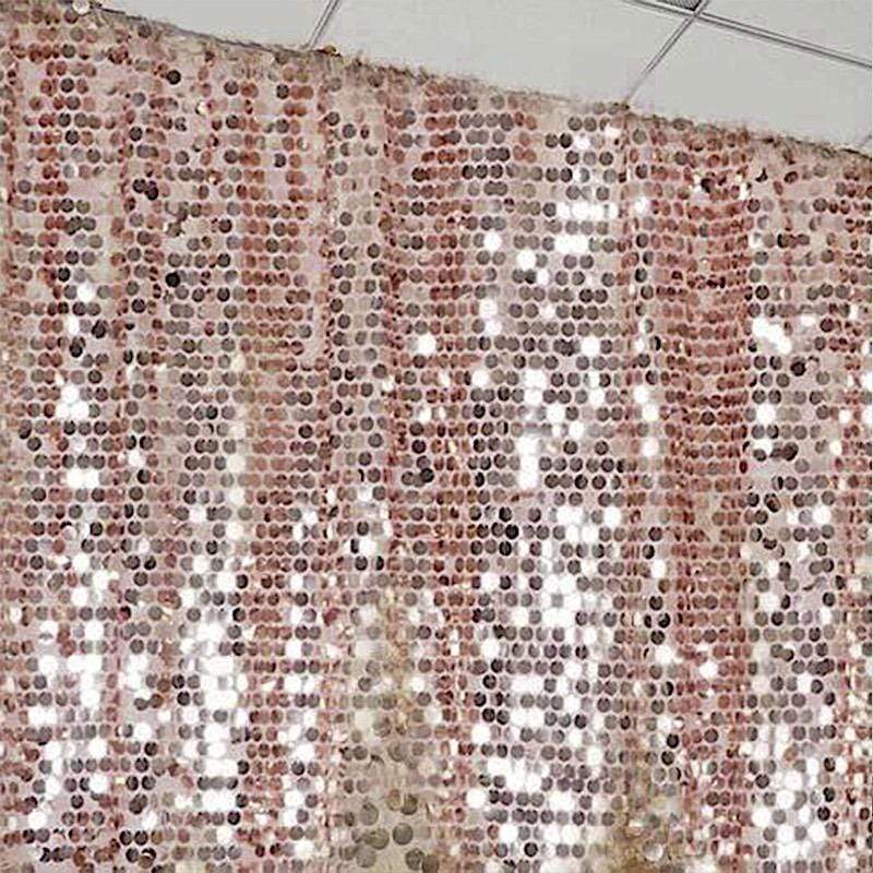 20 ft x 10 ft Big Payette Sequined Backdrop