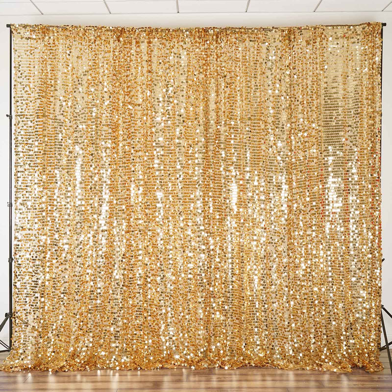 20 ft x 10 ft Big Payette Sequined Backdrop